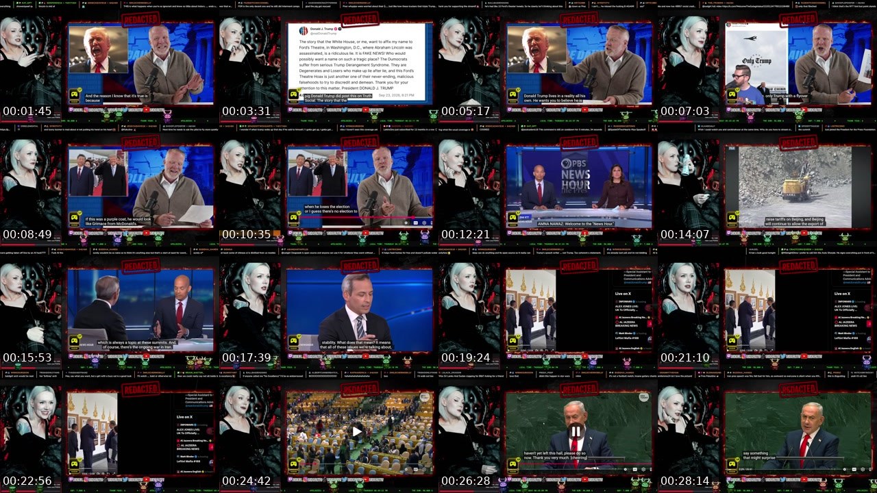 Contact-sheet preview of sadgirl's Twitch recording