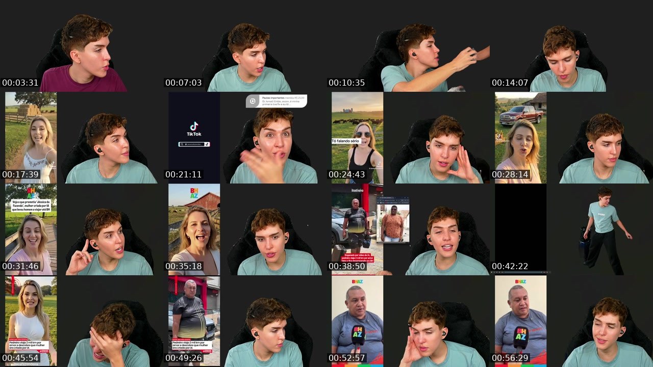 Contact-sheet preview of ISMEIOW's Twitch recording