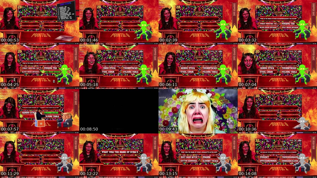 Contact-sheet preview of SpectralSybil's Twitch recording