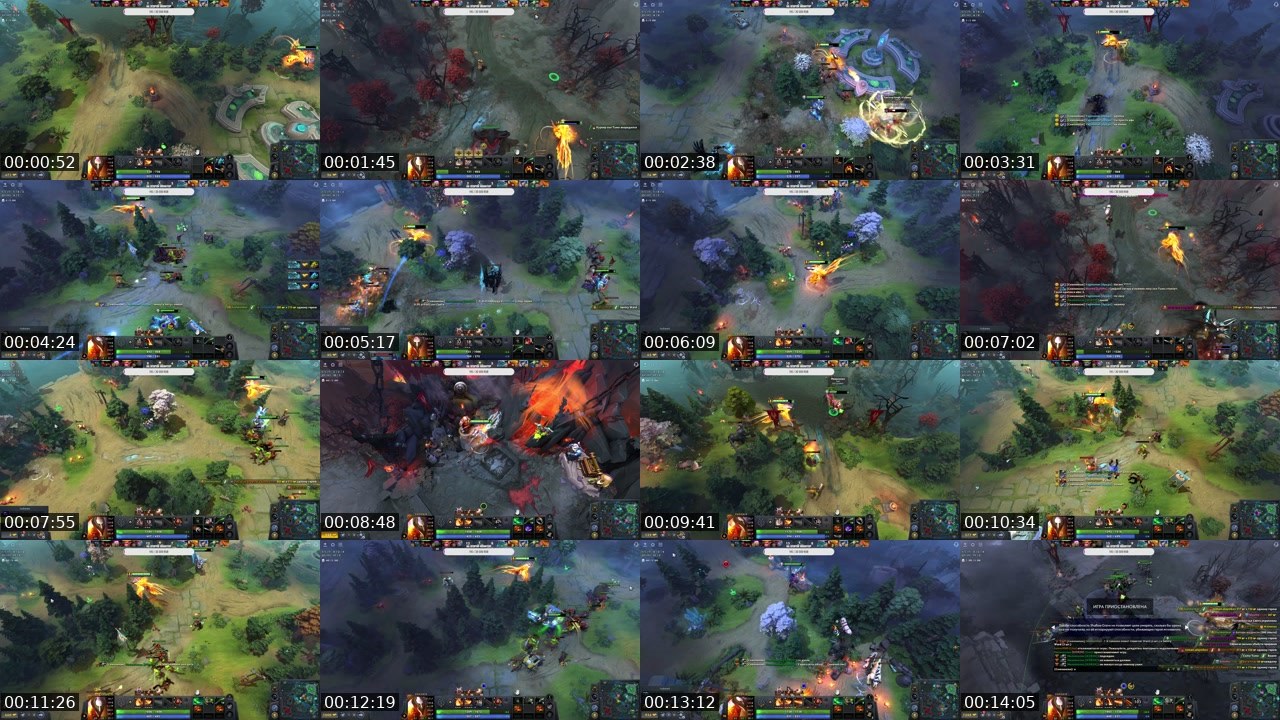 Contact-sheet preview of alena_spark's Twitch recording