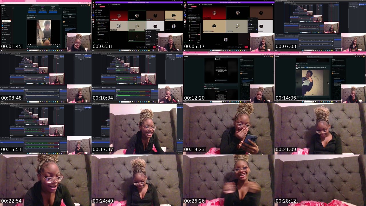 Contact-sheet preview of londynrileyy's Twitch recording