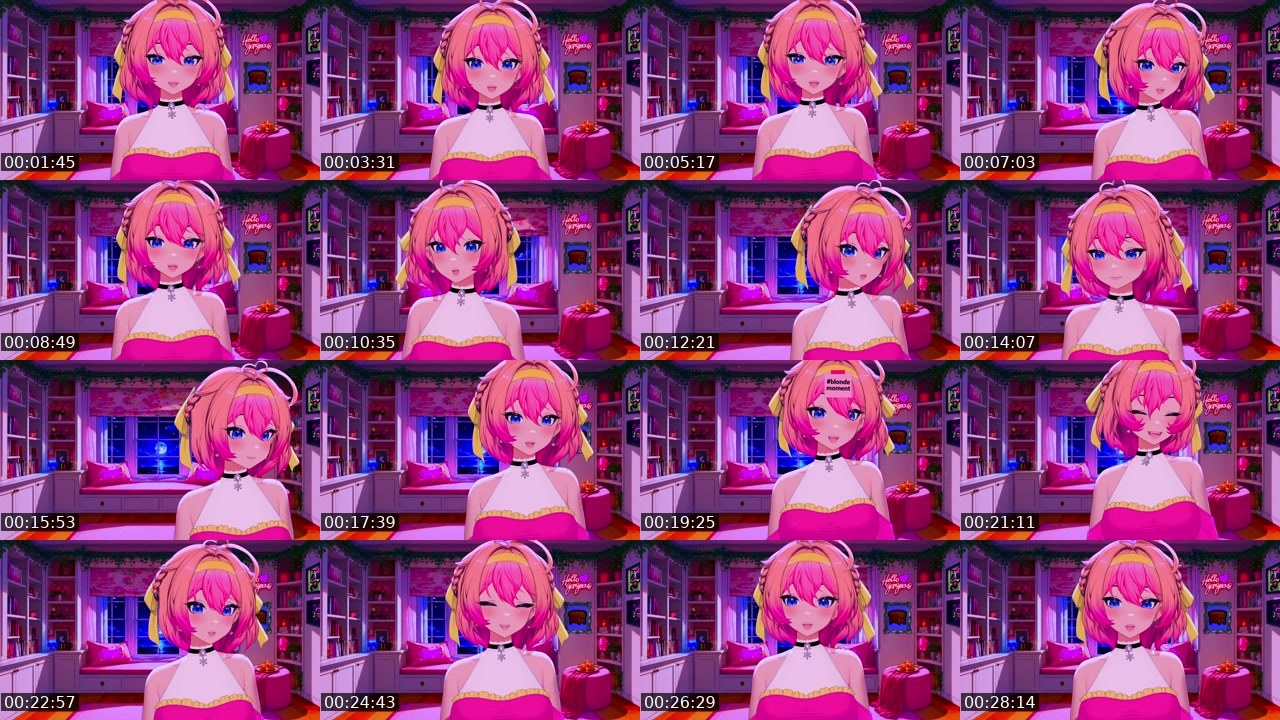 Contact-sheet preview of sweepykitten's Twitch recording