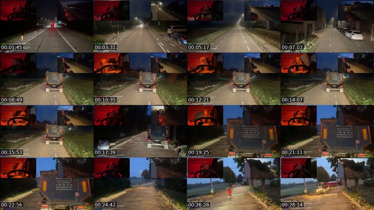 Contact-sheet preview of Chloe__IRL's Twitch recording