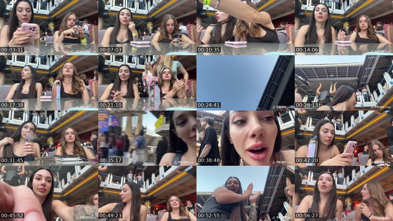 Contact-sheet preview of karinamiix's Twitch recording