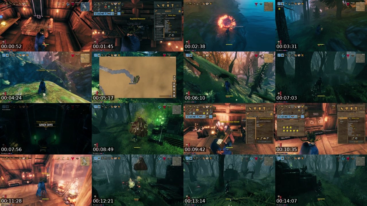 Contact-sheet preview of Anabriella's Twitch recording