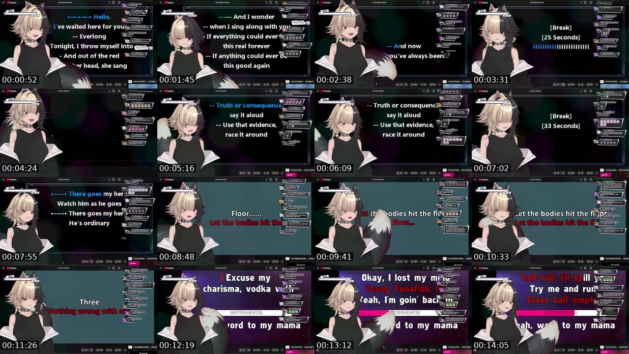 Contact-sheet preview of fuzzmuttz's Twitch recording