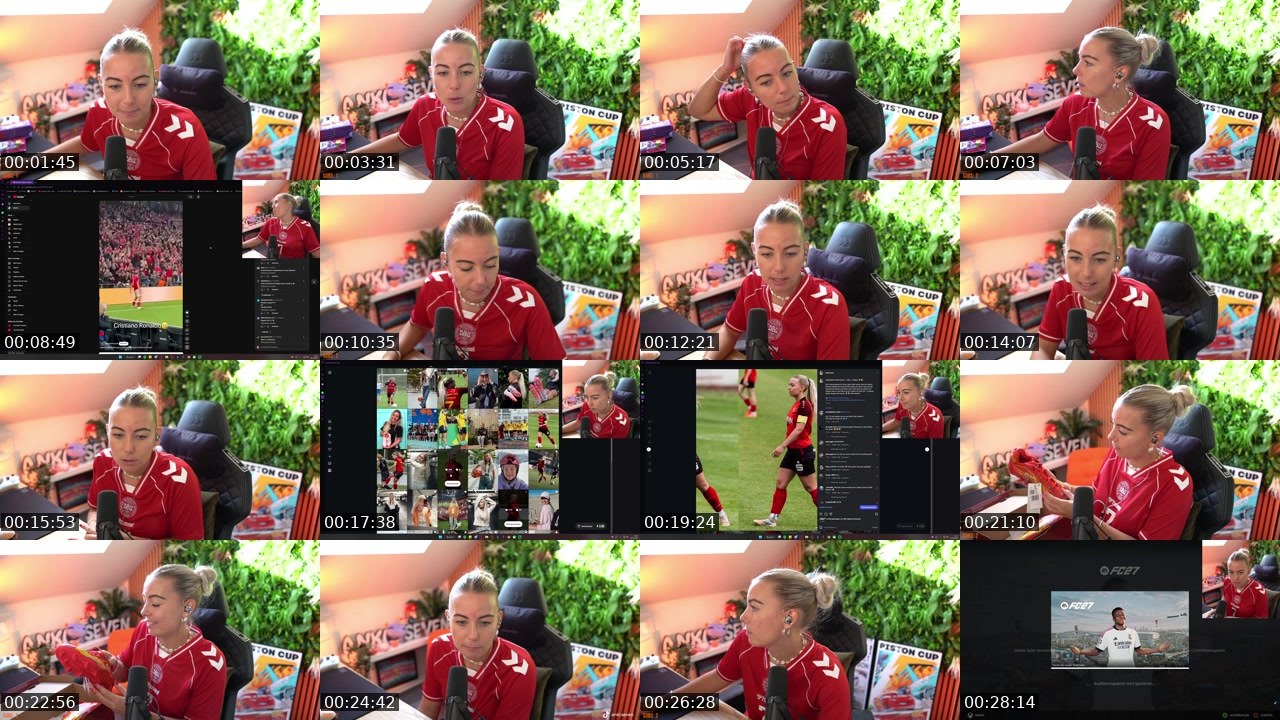 Contact-sheet preview of anki_seven's Twitch recording