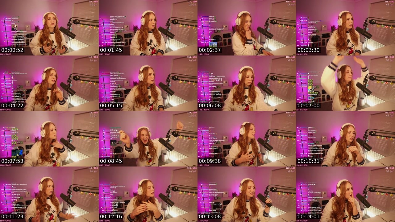 Contact-sheet preview of Nalopia's Twitch recording