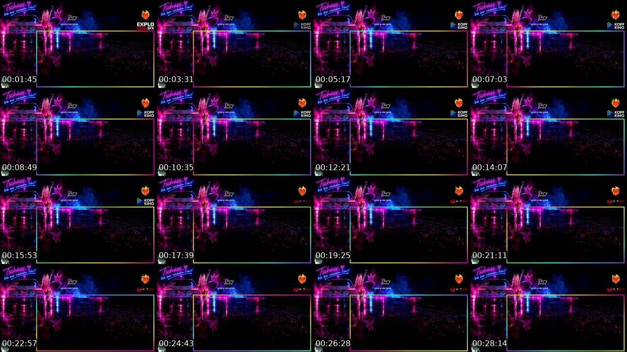 Contact-sheet preview of CherryBerlin's Twitch recording