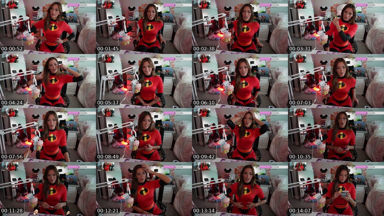 Contact-sheet preview of mole's Twitch recording