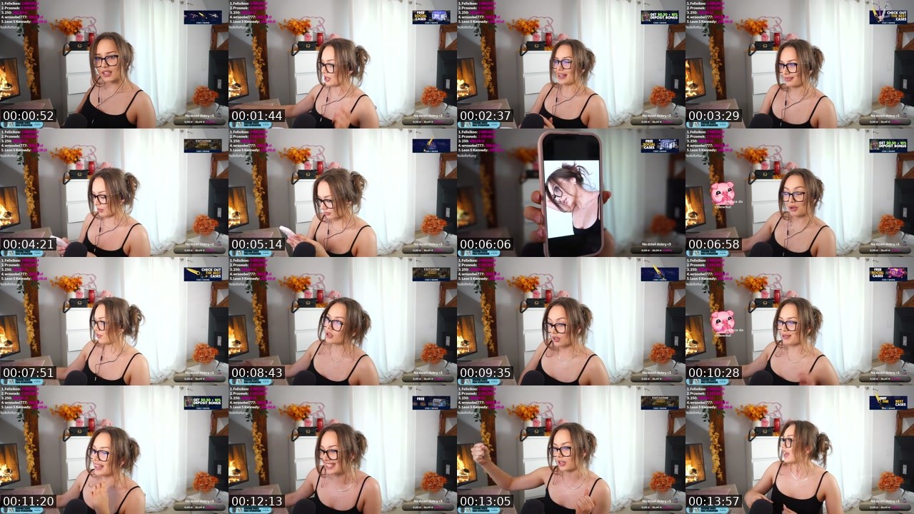 Contact-sheet preview of pandoraa99's Twitch recording