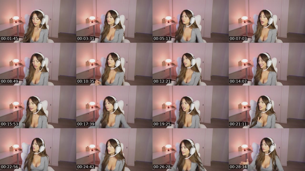 Contact-sheet preview of ehcico's Twitch recording