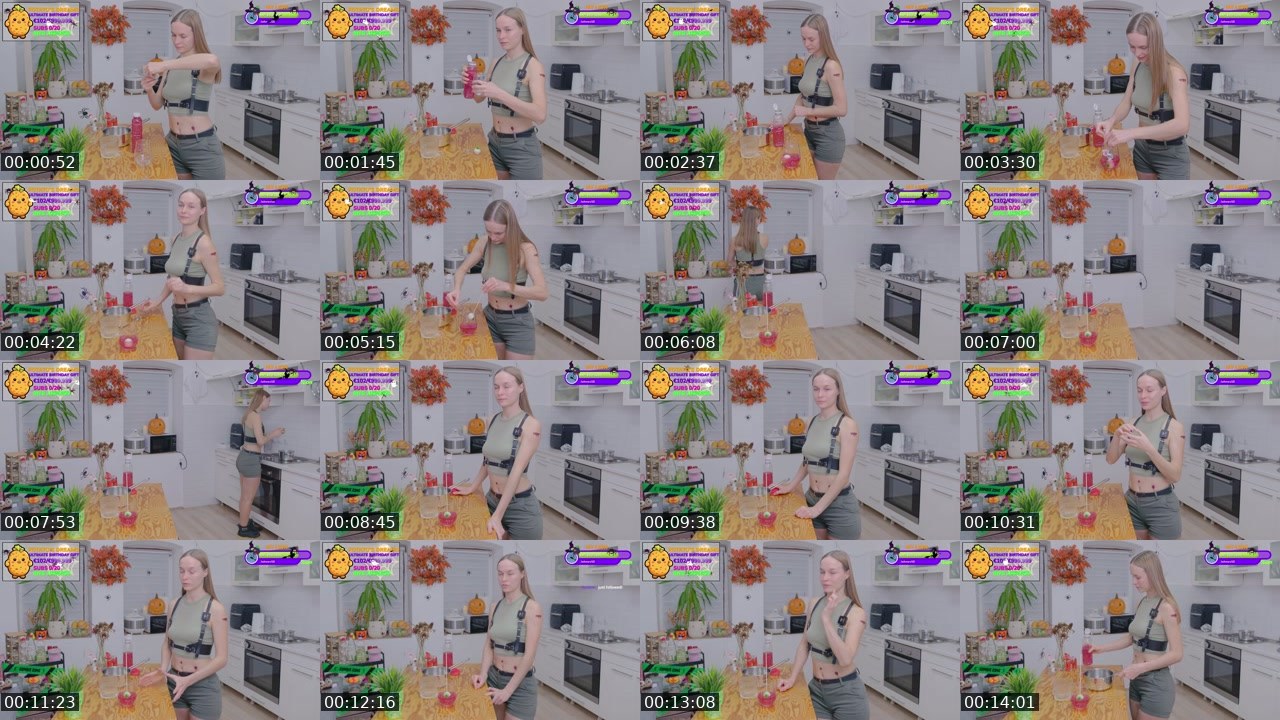 Contact-sheet preview of Gavrilka's Twitch recording