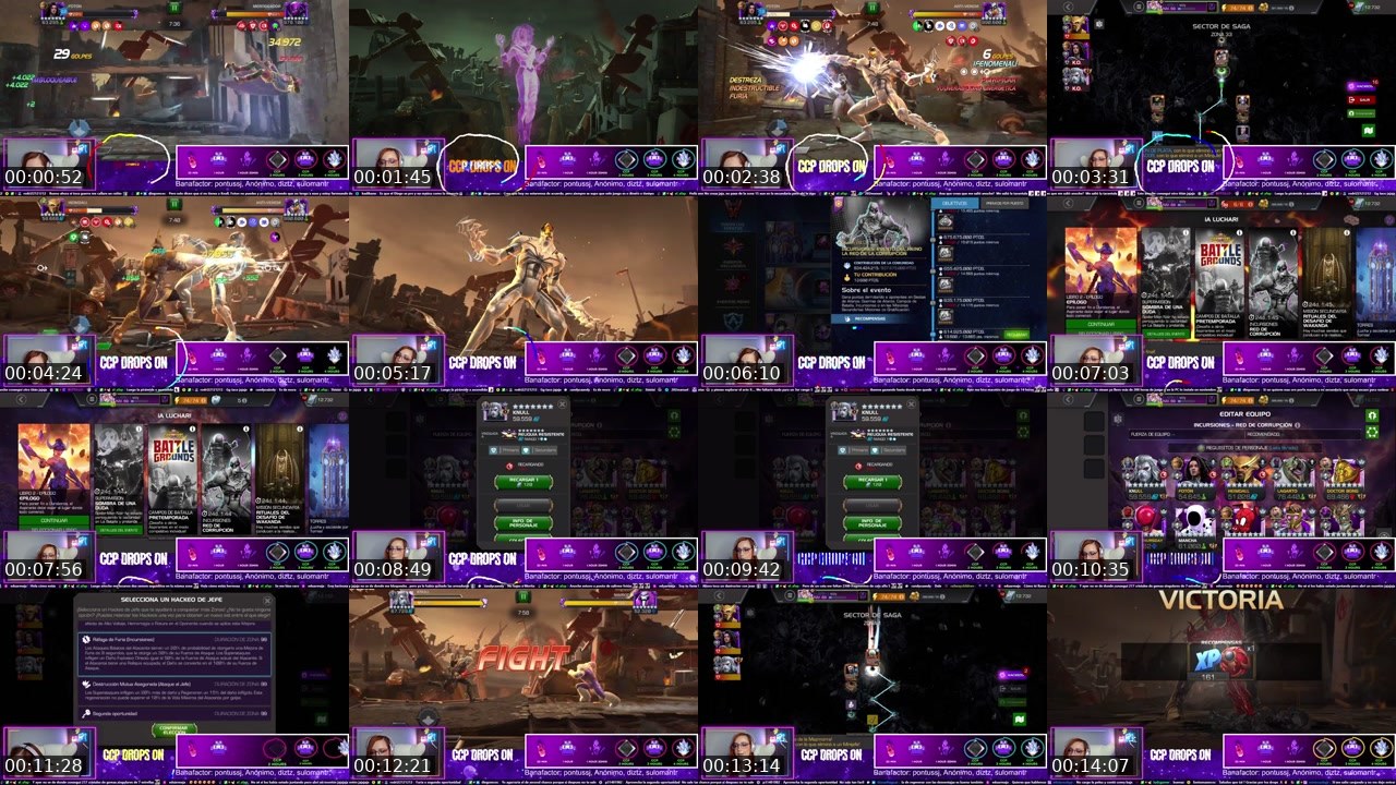 Contact-sheet preview of anabanana's Twitch recording