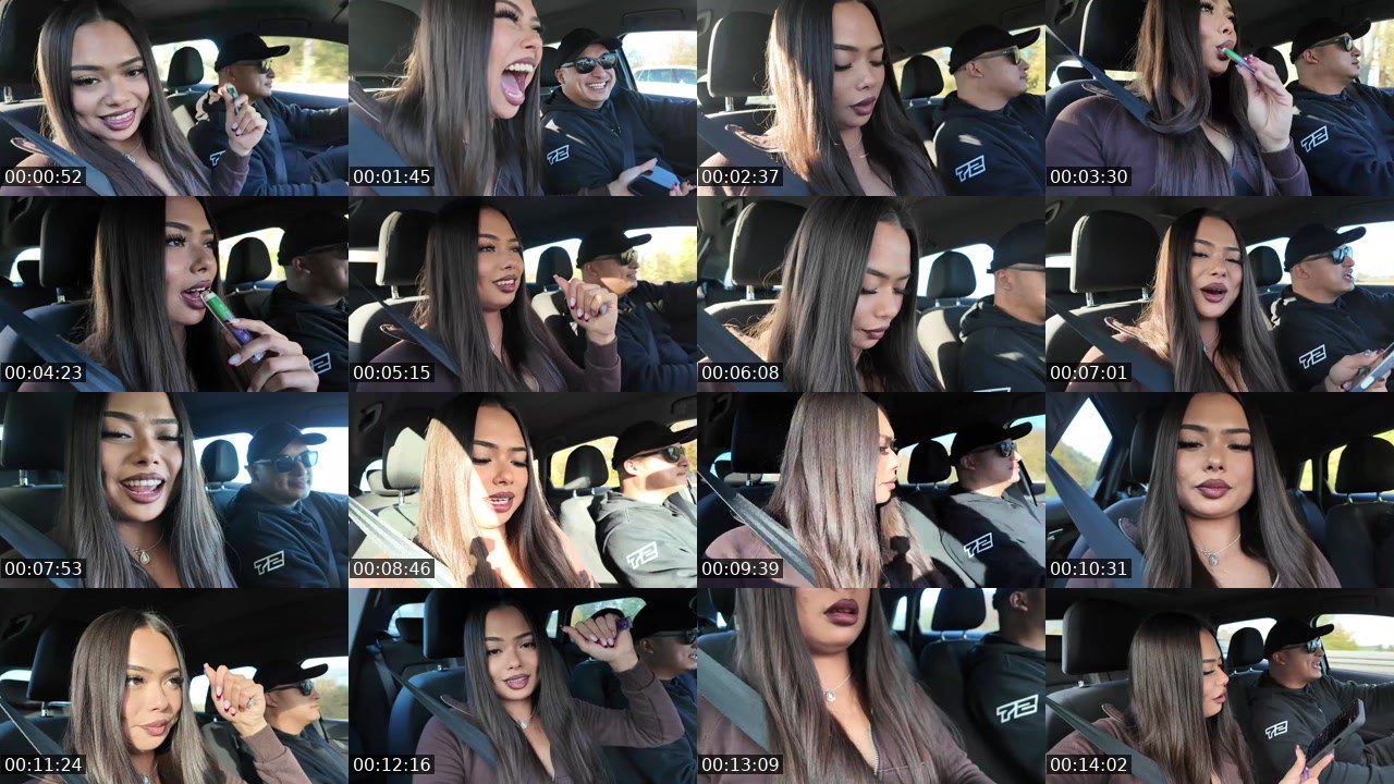 Contact-sheet preview of Rxmonaa's Twitch recording