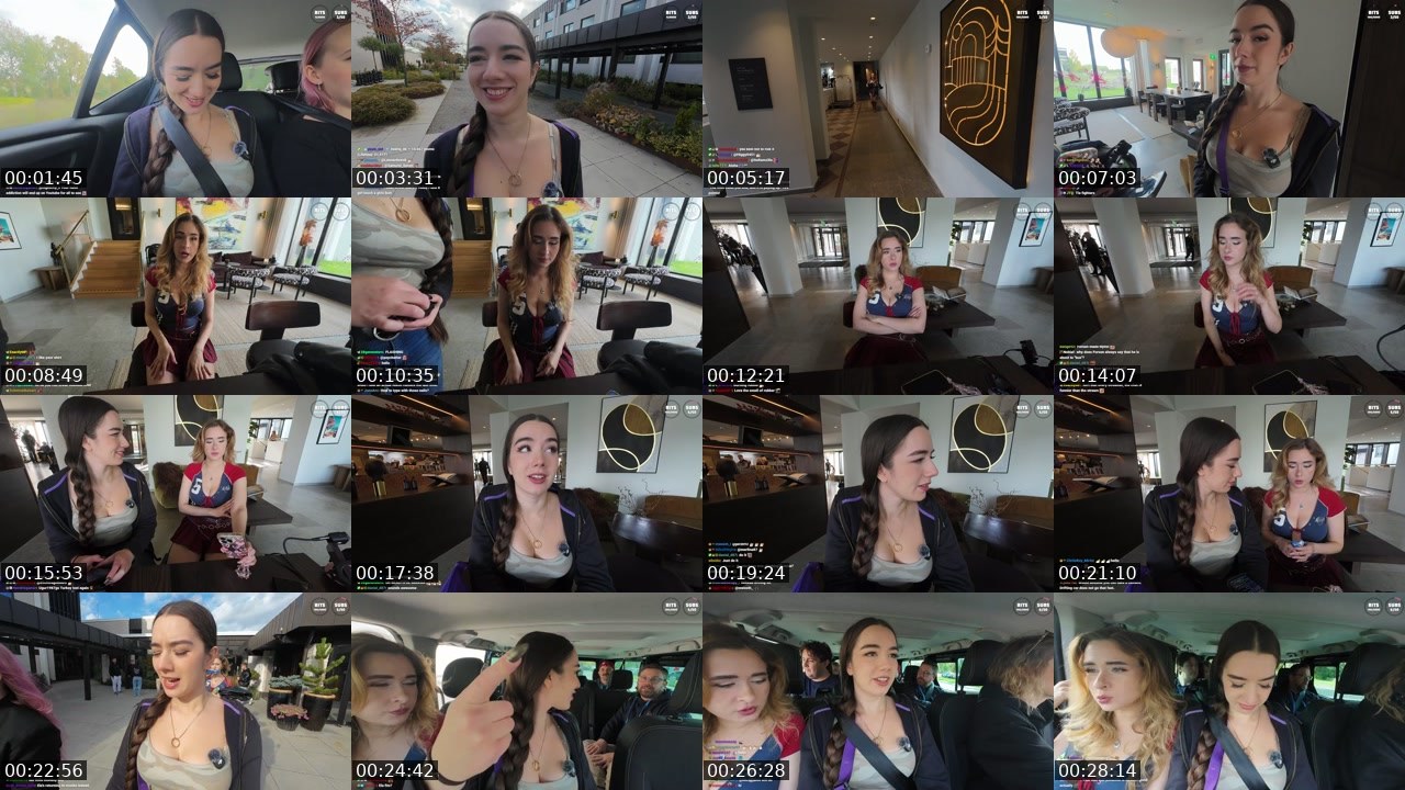 Contact-sheet preview of MissMikkaa's Twitch recording