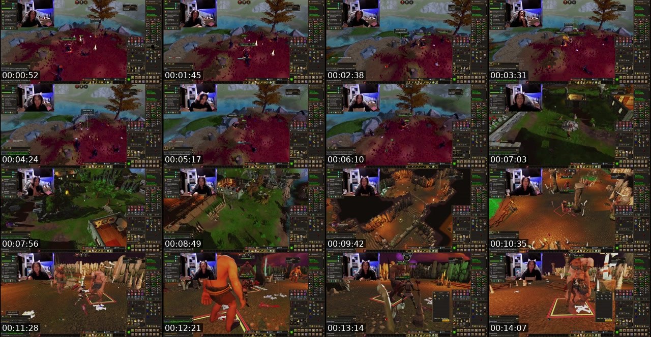 Contact-sheet preview of assamoon's Twitch recording