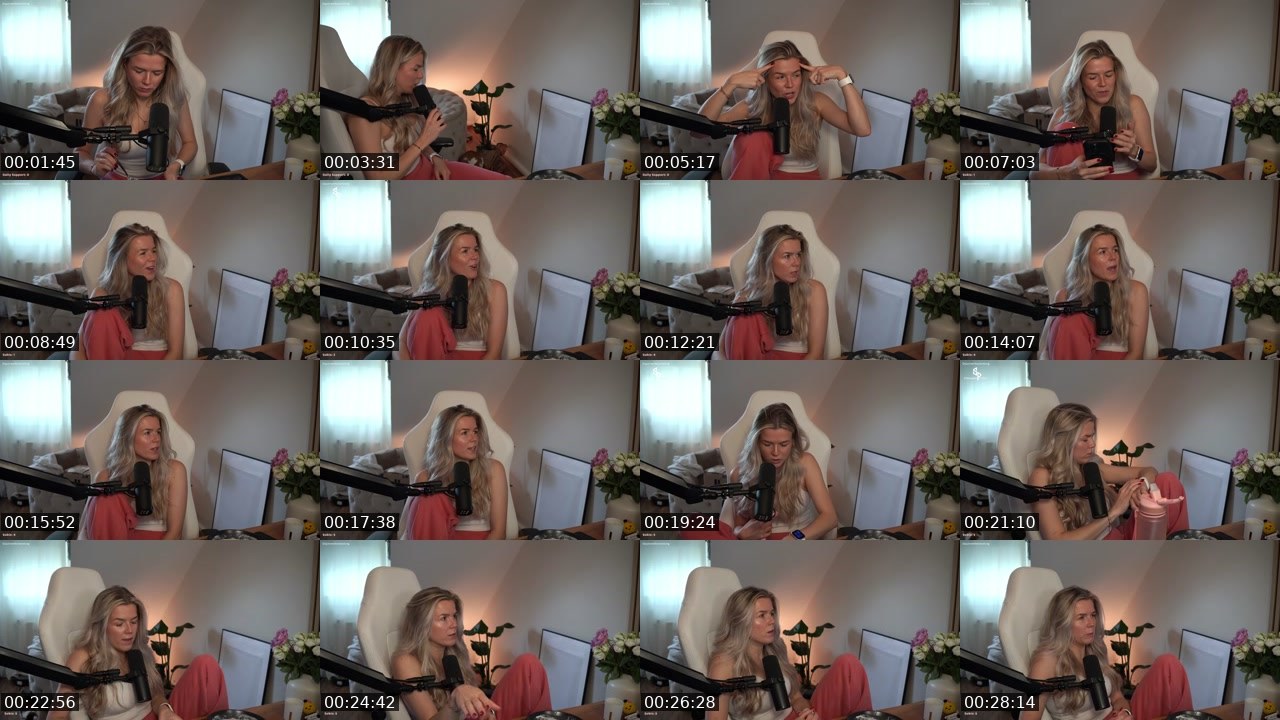 Contact-sheet preview of escalari's Twitch recording