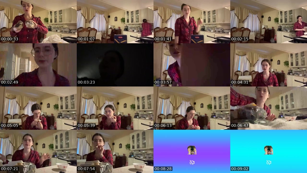 Contact-sheet preview of welxmee's Twitch recording