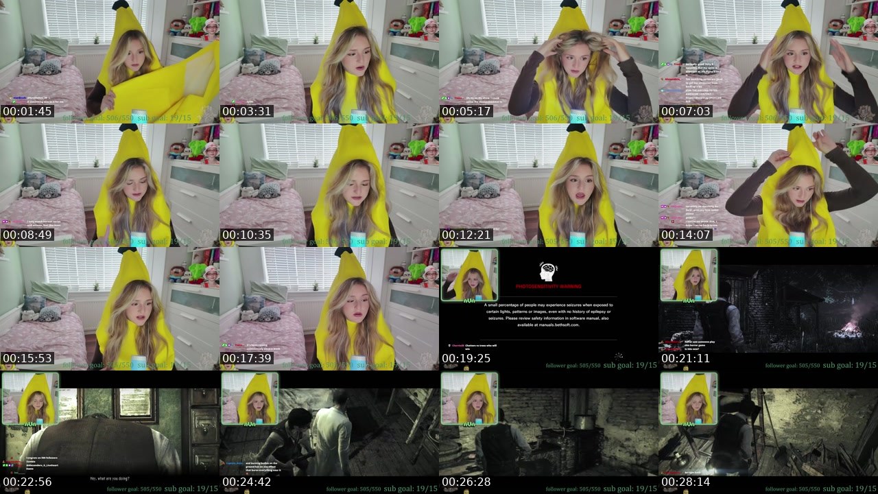 Contact-sheet preview of avails_07's Twitch recording