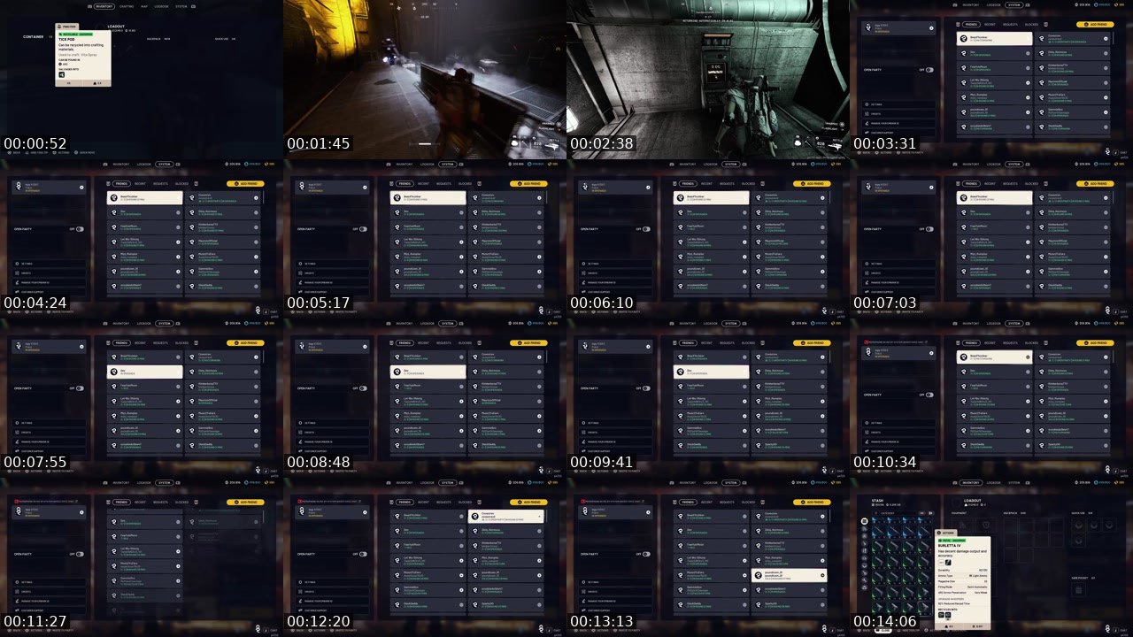 Contact-sheet preview of 01cyyy0's Twitch recording