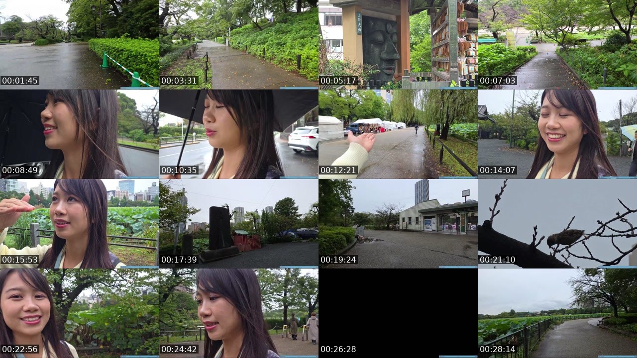 Contact-sheet preview of Yoshimyan's Twitch recording