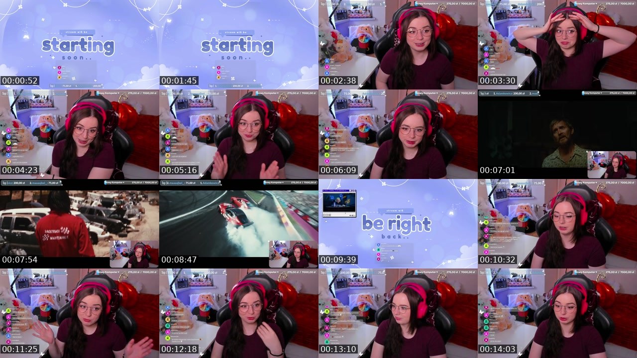 Contact-sheet preview of Notii_'s Twitch recording