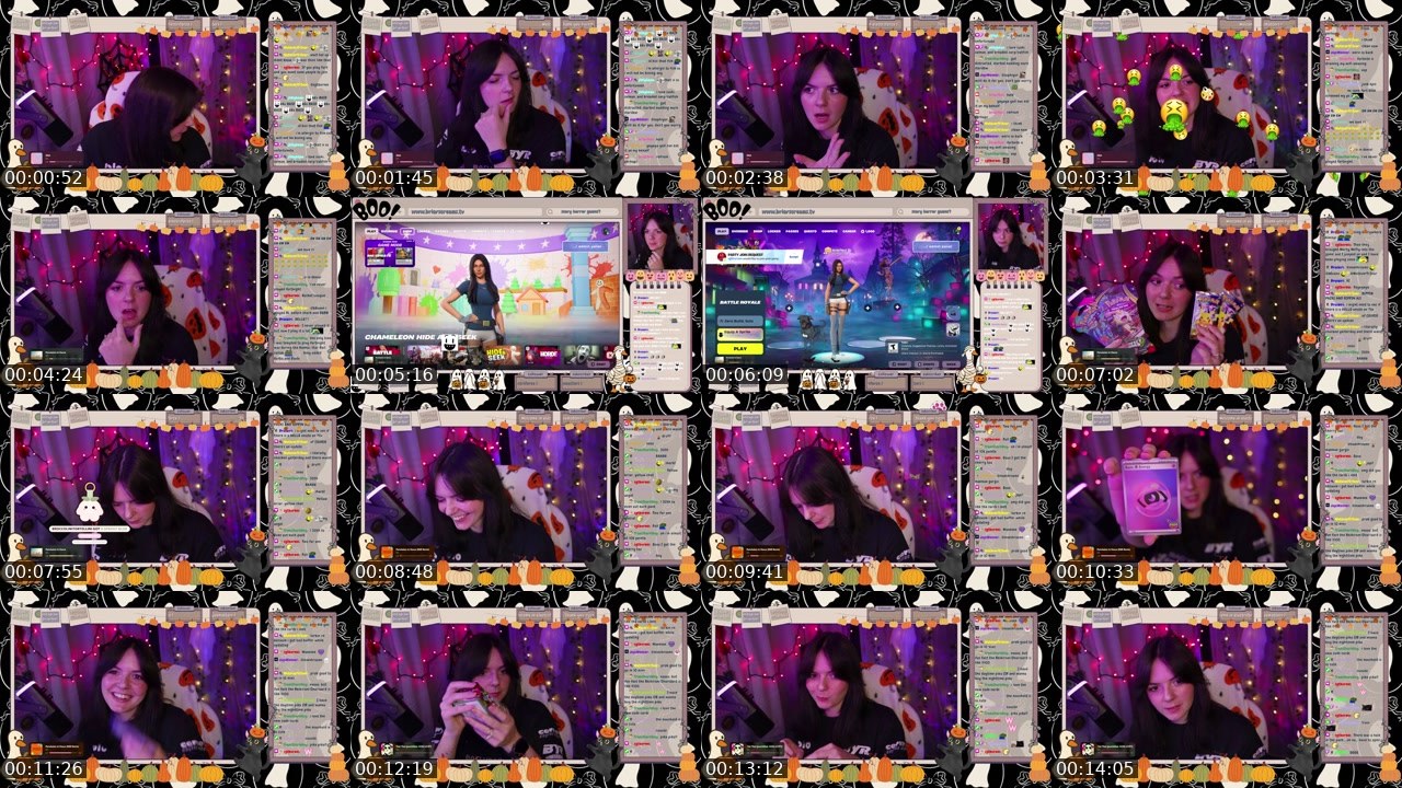 Contact-sheet preview of briarfeu1's Twitch recording