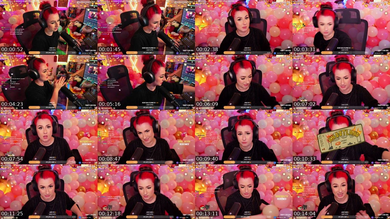 Contact-sheet preview of knightenator's Twitch recording