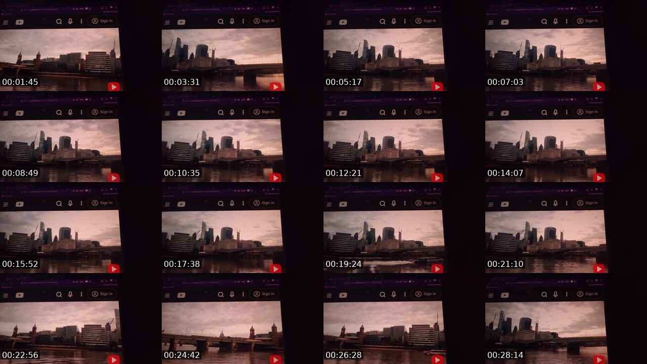 Contact-sheet preview of uberchappyrichman's Twitch recording
