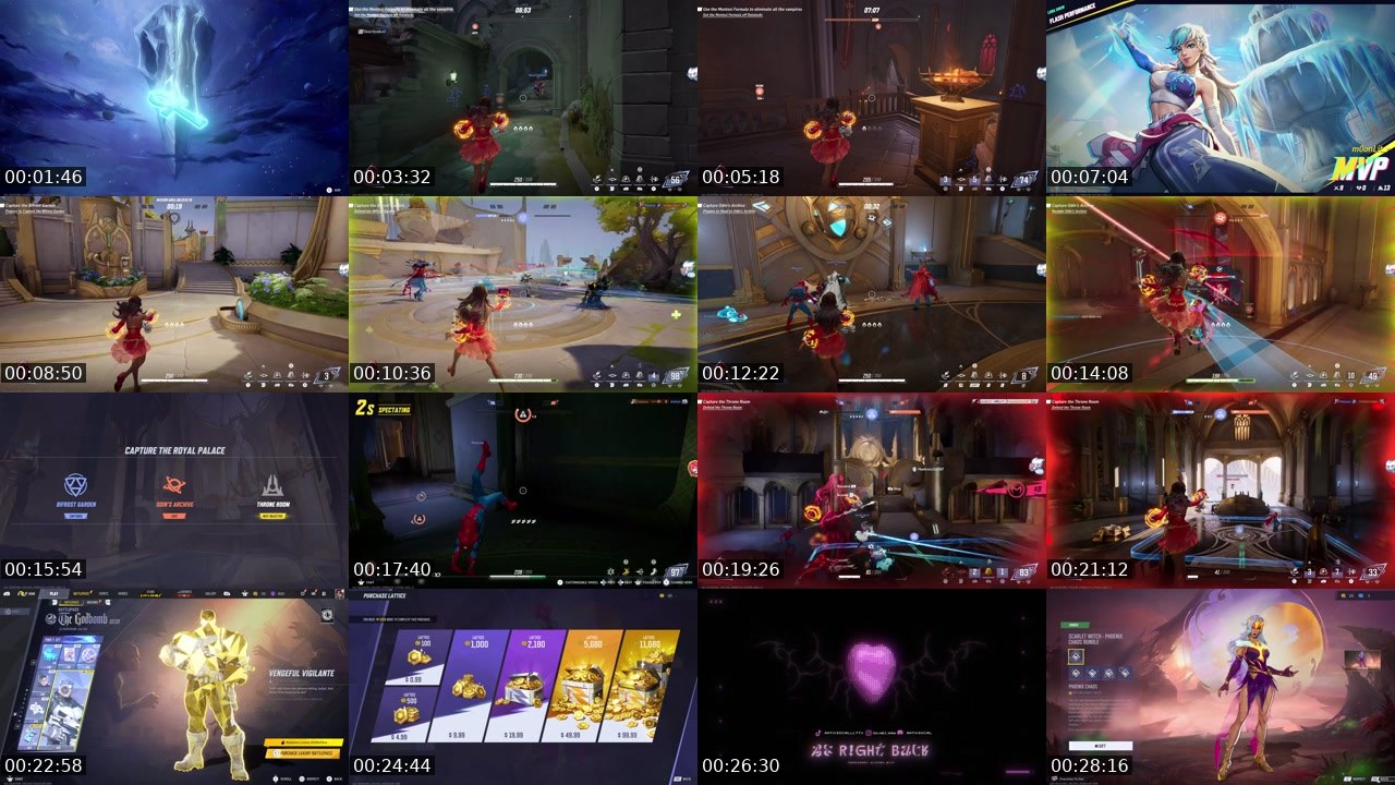 Contact-sheet preview of AntixSocialll's Twitch recording