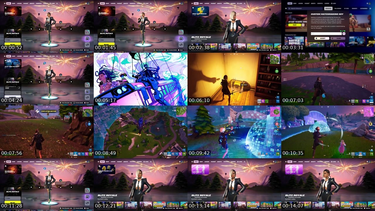 Contact-sheet preview of Arabqueen64's Twitch recording