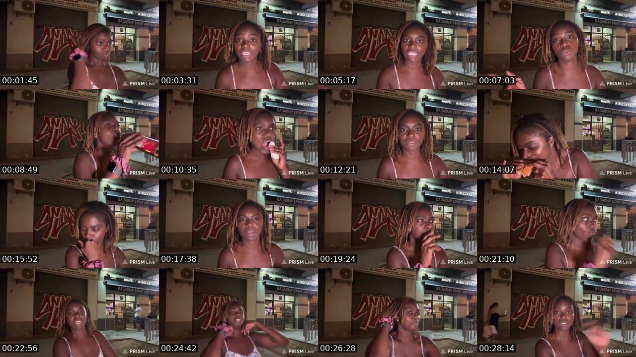 Contact-sheet preview of SlimThiccTravels's Twitch recording