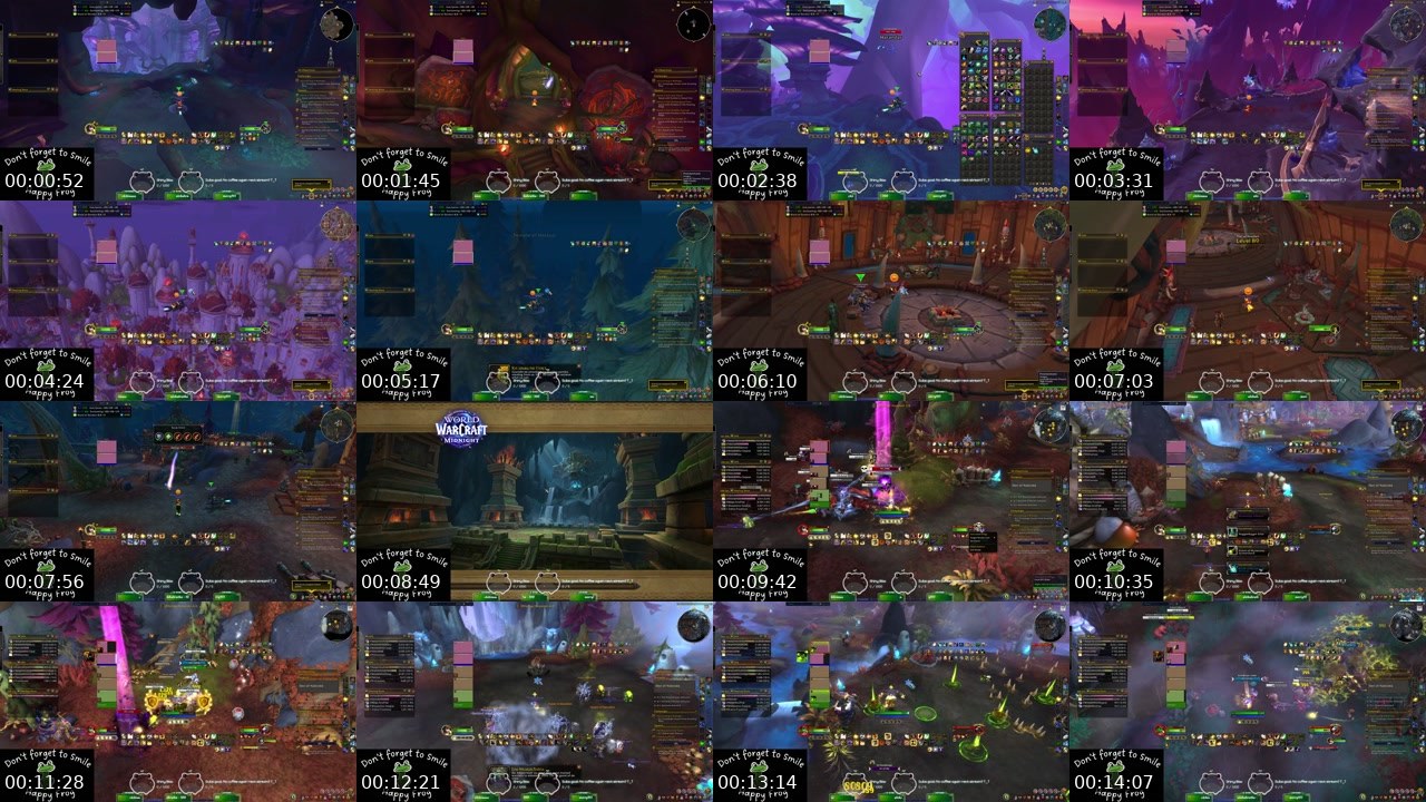 Contact-sheet preview of AcidK's Twitch recording