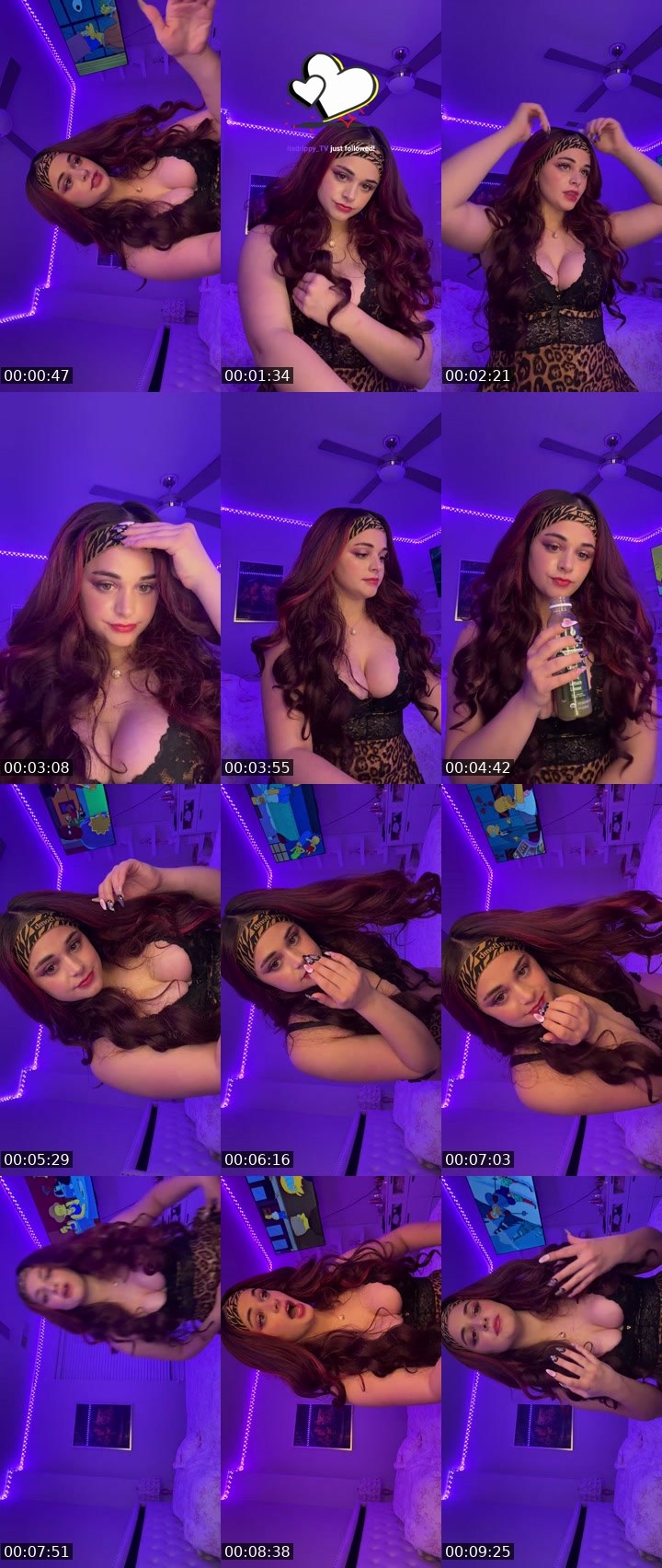 Contact-sheet preview of madalynjoyroseee's Twitch recording
