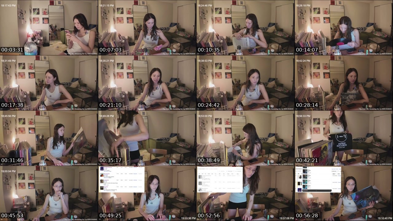 Contact-sheet preview of WithinLUXE's Twitch recording