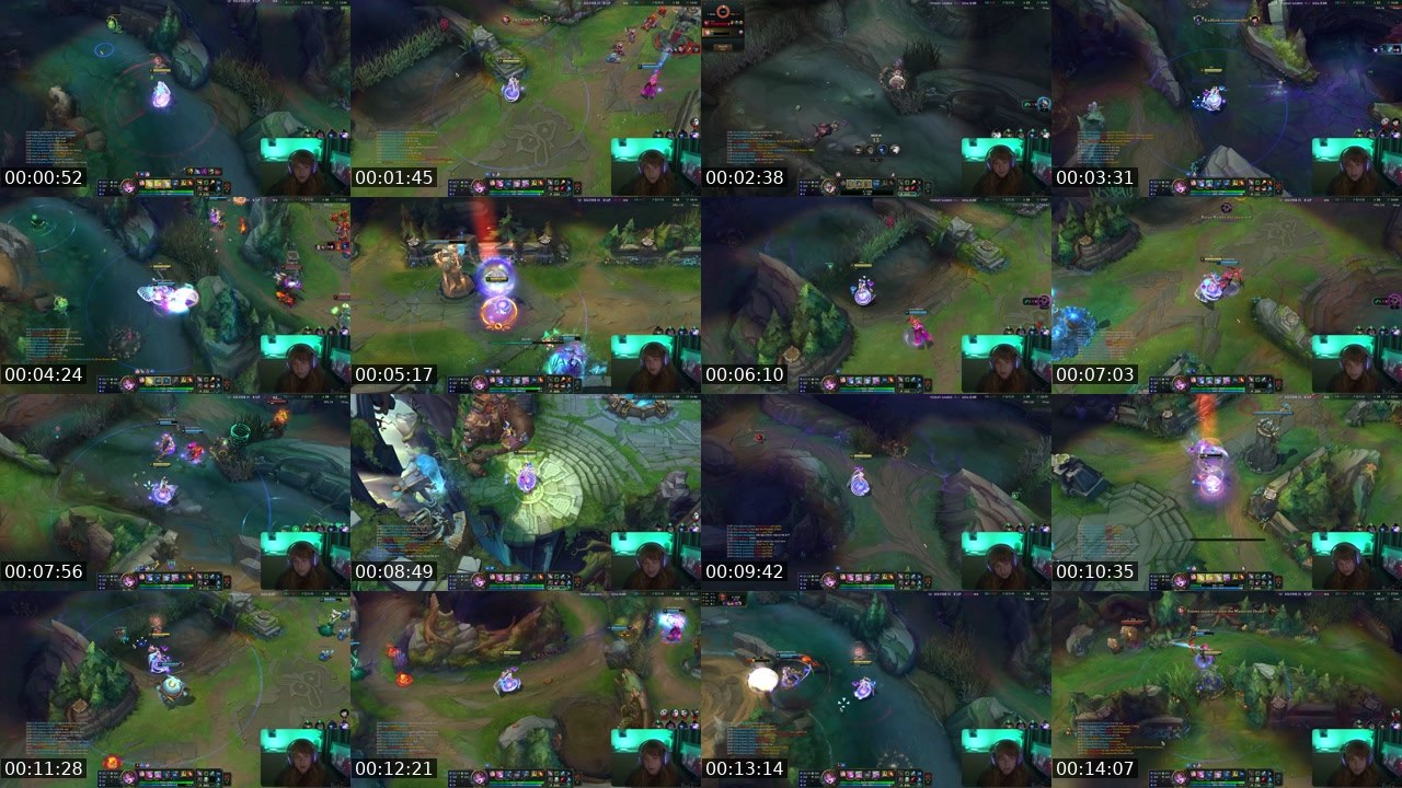 Contact-sheet preview of ressbie's Twitch recording