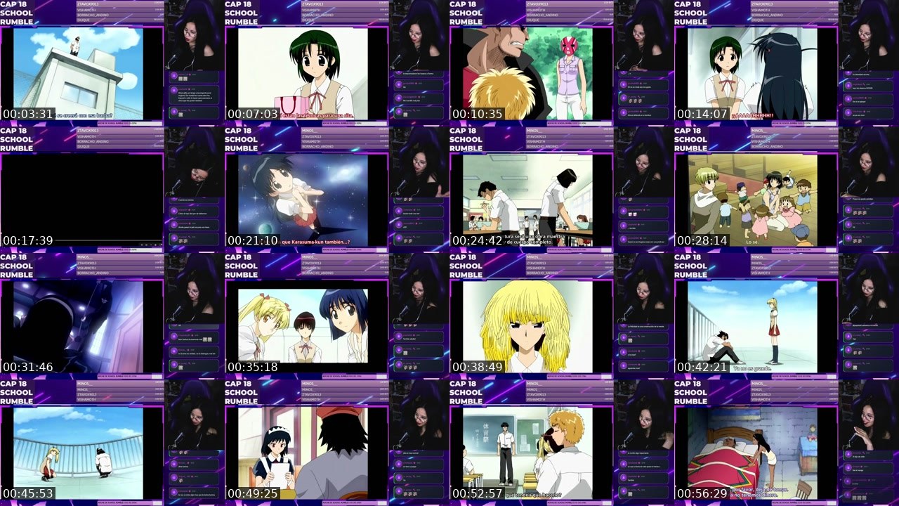 Contact-sheet preview of HoliSofi's Twitch recording