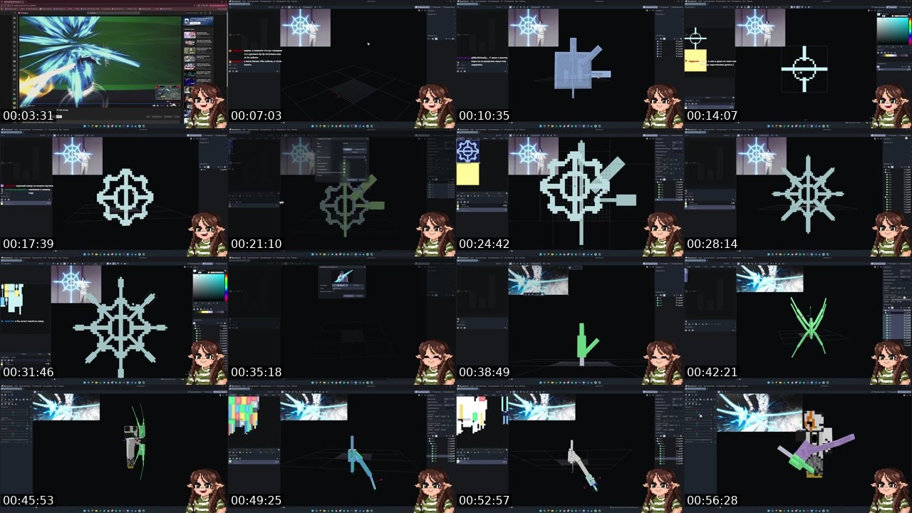 Contact-sheet preview of va1mi's Twitch recording