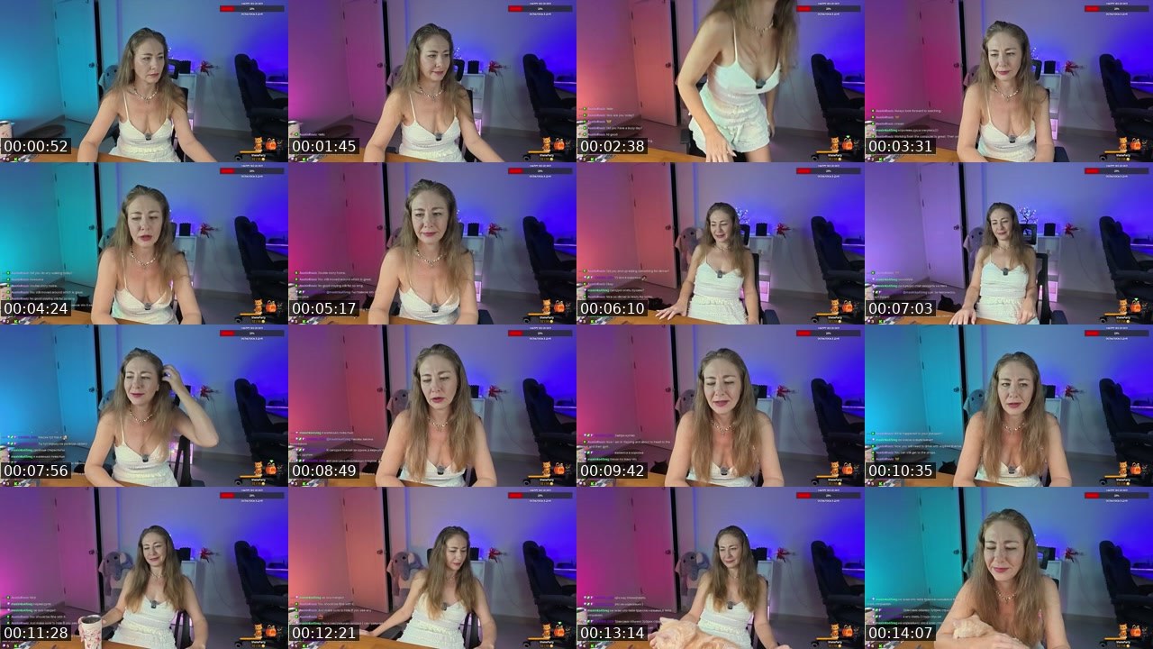 Contact-sheet preview of rodinafromthai's Twitch recording