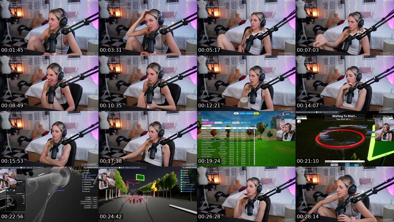 Contact-sheet preview of guppa's Twitch recording