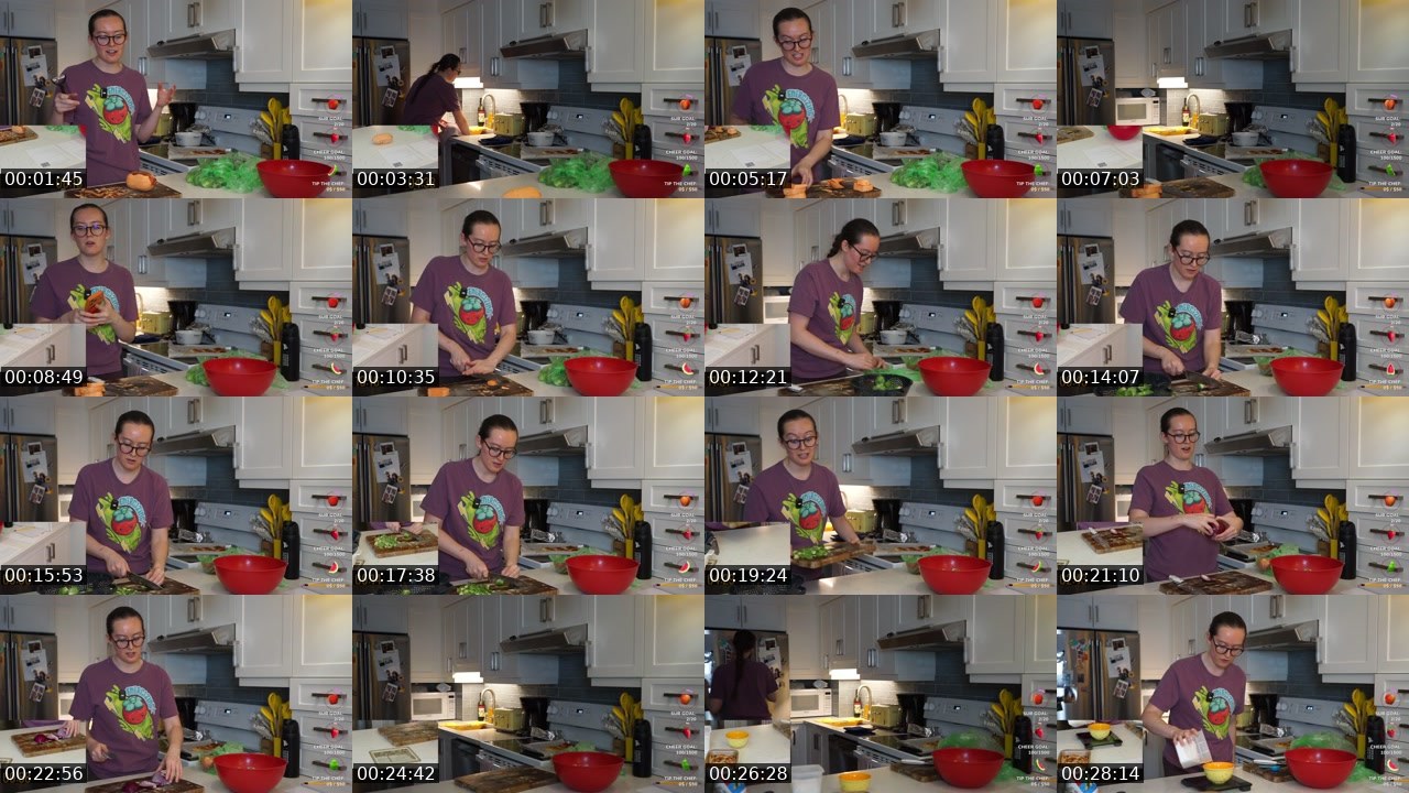 Contact-sheet preview of itslemonsquares's Twitch recording