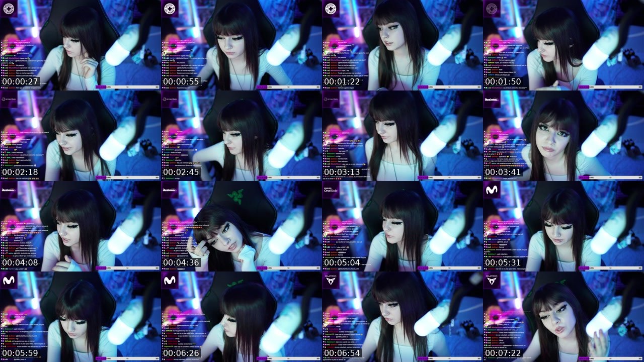 Contact-sheet preview of theakaleina's Twitch recording
