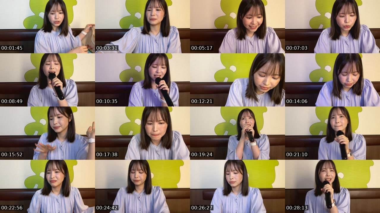 Contact-sheet preview of kanako_japan's Twitch recording