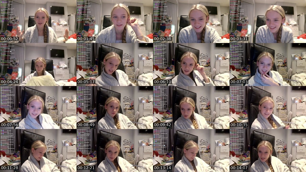 Contact-sheet preview of vineless's Twitch recording