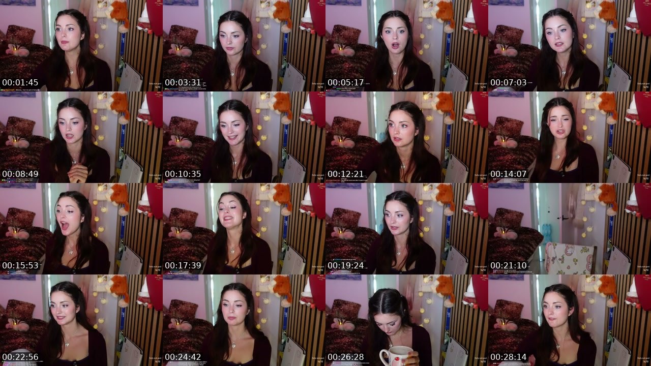 Contact-sheet preview of SoleaStella's Twitch recording