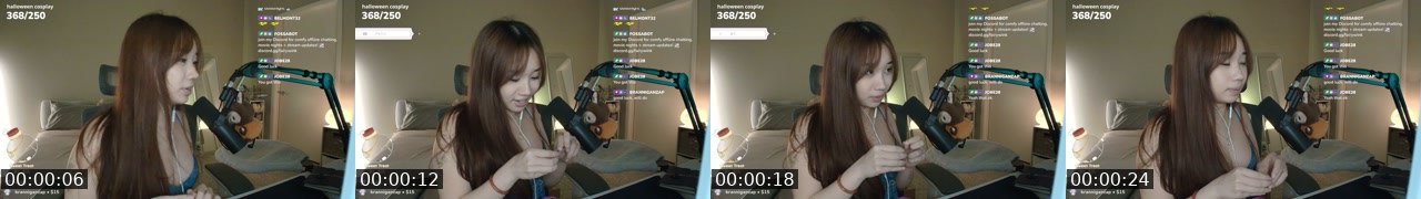 Contact-sheet preview of fairywink's Twitch recording