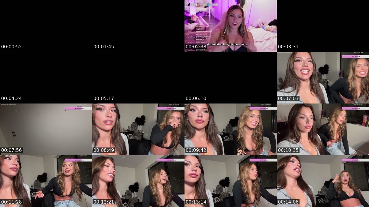 Contact-sheet preview of mole's Twitch recording