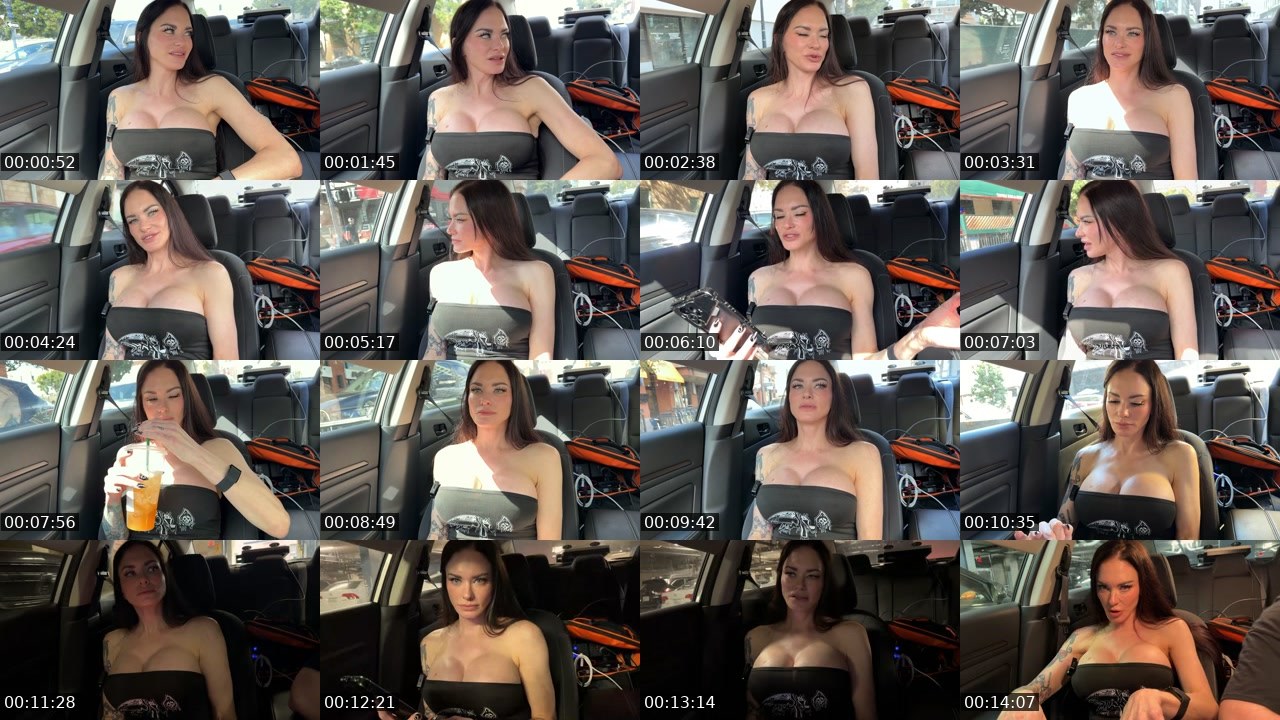 Contact-sheet preview of CalistaMelissa's Twitch recording