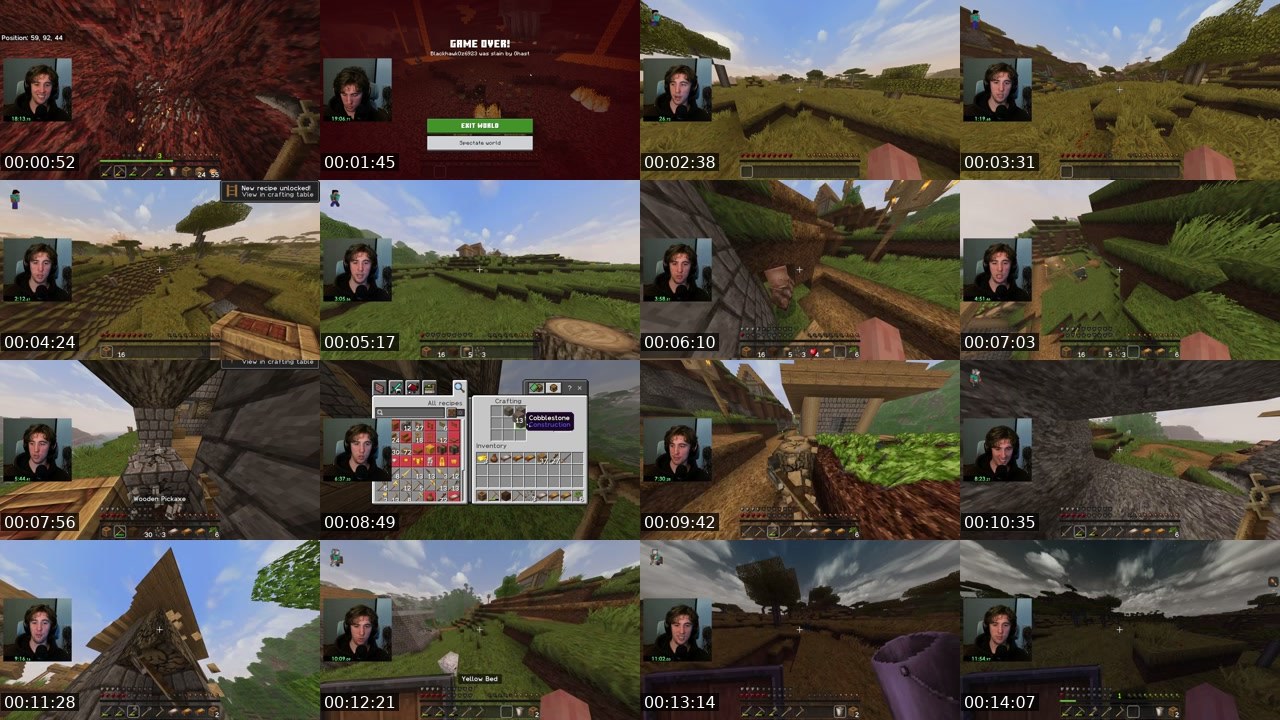 Contact-sheet preview of blackhawkoz's Twitch recording